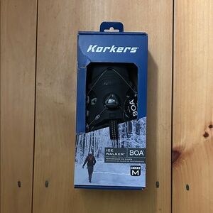 Korkers Ice Walkers:  Boa.  Size M. Performance Ice Cleats